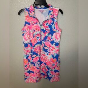 Lilly Pulitzer Skipper Sleeveless Dress in Bennet Blue Bay Dreamin' size S